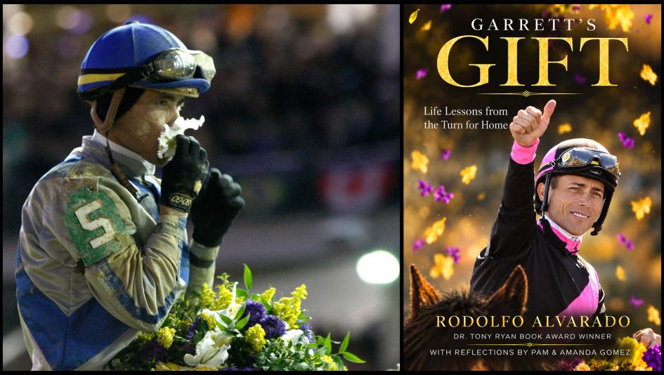 Garrett Gomez, Rodolfo Alvarado, Garrett’s Gift: Life Lessons from the Turn for Home, horse racing, America's Best Racing, ABR