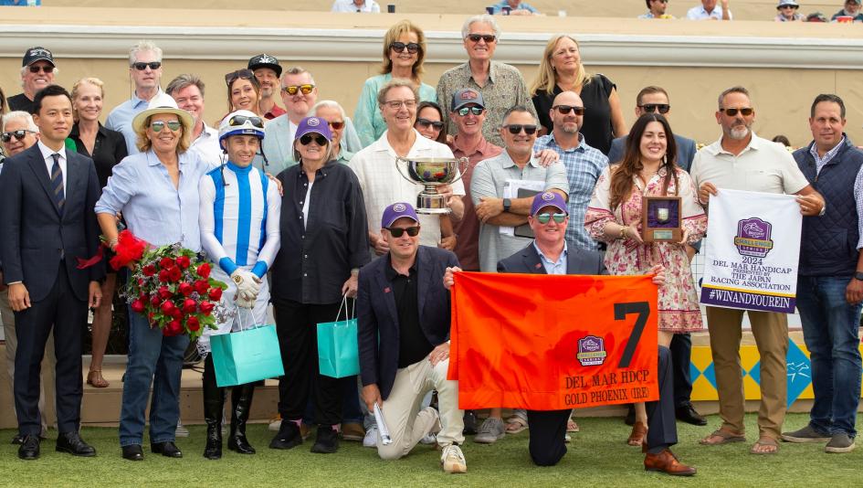 Breeders’ Cup Turf Contender Gold Phoenix a True ‘Pleasure’ for His Owners