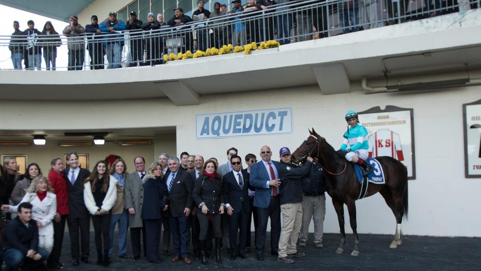 Mind Control in the 2019 Jerome winner's circle.