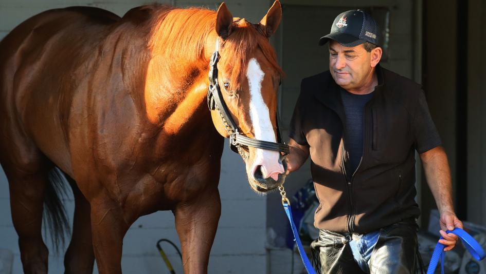 Justify Kentucky Derby winner Churchill Downs Jimmy Barnes Bob Baffert Preakness