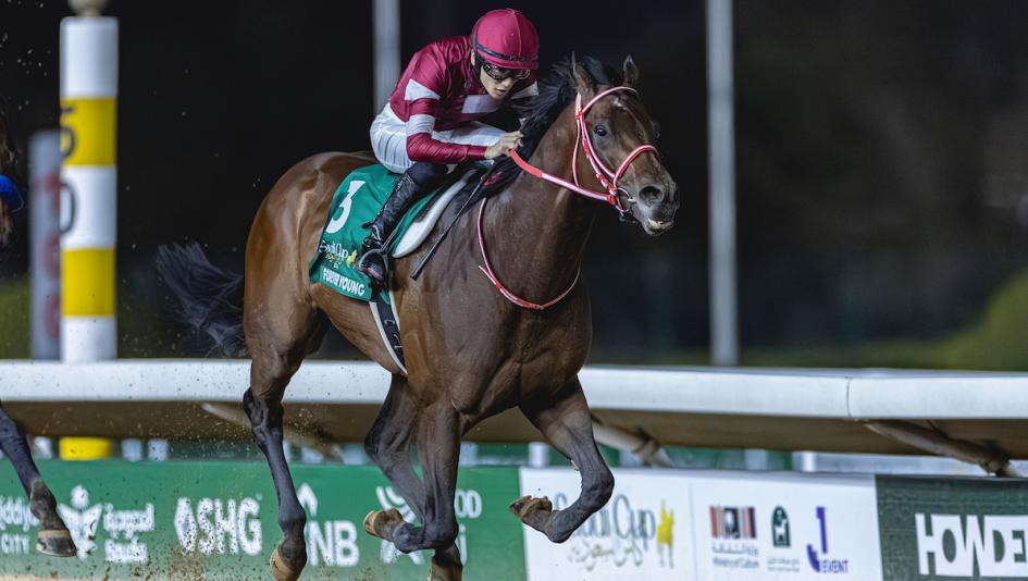 Forever Young Holds Off Nysos for Repeat Victory in $20 Million Saudi Cup