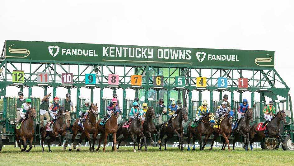 Kentucky Downs, racetrack, betting, turf, course, handle, expansion, casino, sports book, jockey, trainer, Mike Maker, Wesley Ward, Tyler Gaffalione, Jose Ortiz, Brian Hernandez, post position, speed, closer, Nashville, ABR, Music City, horse racing