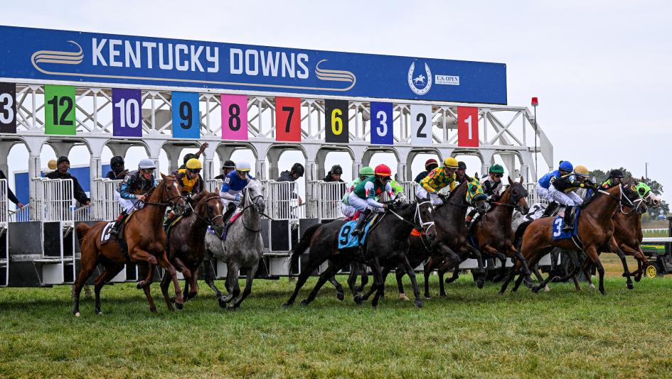 Kentucky Downs, racetrack, betting, turf, course, handle, expansion, casino, sports book, jockey, trainer, Mike Maker, Wesley Ward, Tyler Gaffalione, Jose Ortiz, Brian Hernandez, post position, speed, closer, Nashville, ABR, Music City, horse racing