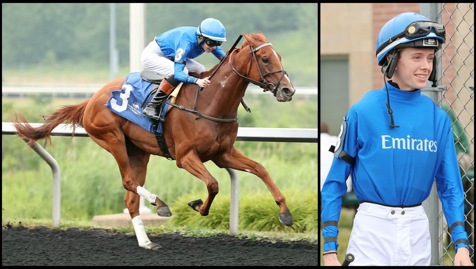 Taylor Kingsley, Bill Mott, Quiet Street, Presque Isle Downs, Lady Erie Stakes, horse racing, America's Best Racing, ABR