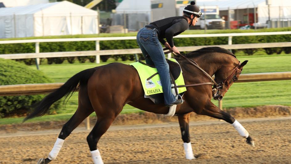 Omaha Beachs Exercise Rider Cambra Relishing The Derby