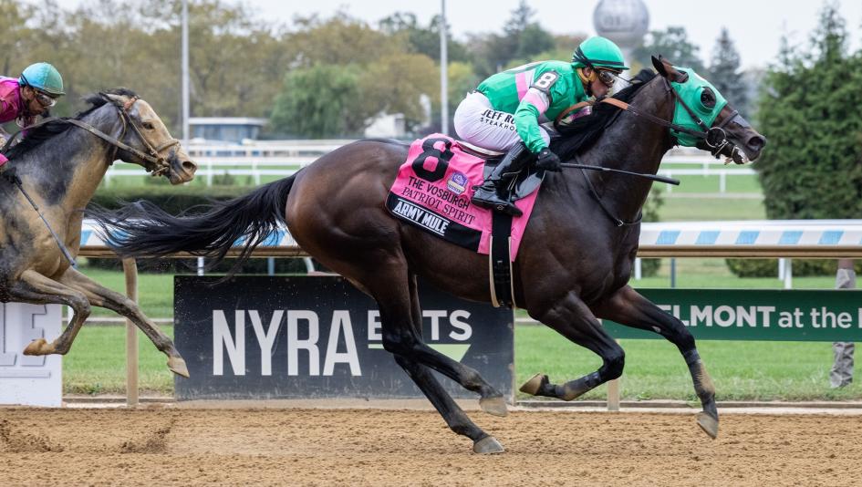 Patriot Spirit, Mike Campbell, Vosburgh Stakes, Aqueduct, Cygames Breeders’ Cup Sprint, Del Mar, America's Best Racing, horse racing, ABR