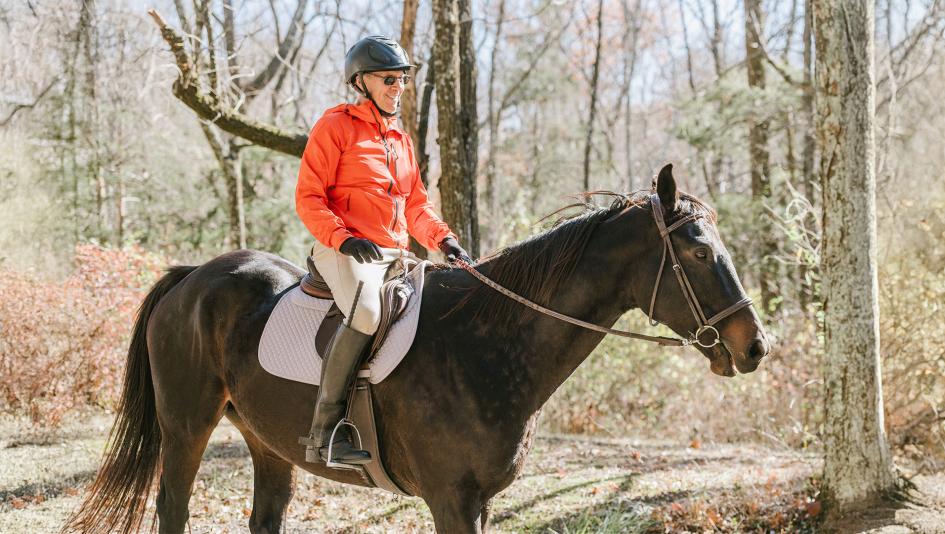 OTTB, ex-racehorse, retired racehorse, Pep Talking, gelding, Al Gillen, adoption, trail riding, training, retraining, MidAtlantic Horse Rescue, aftercare, ABR