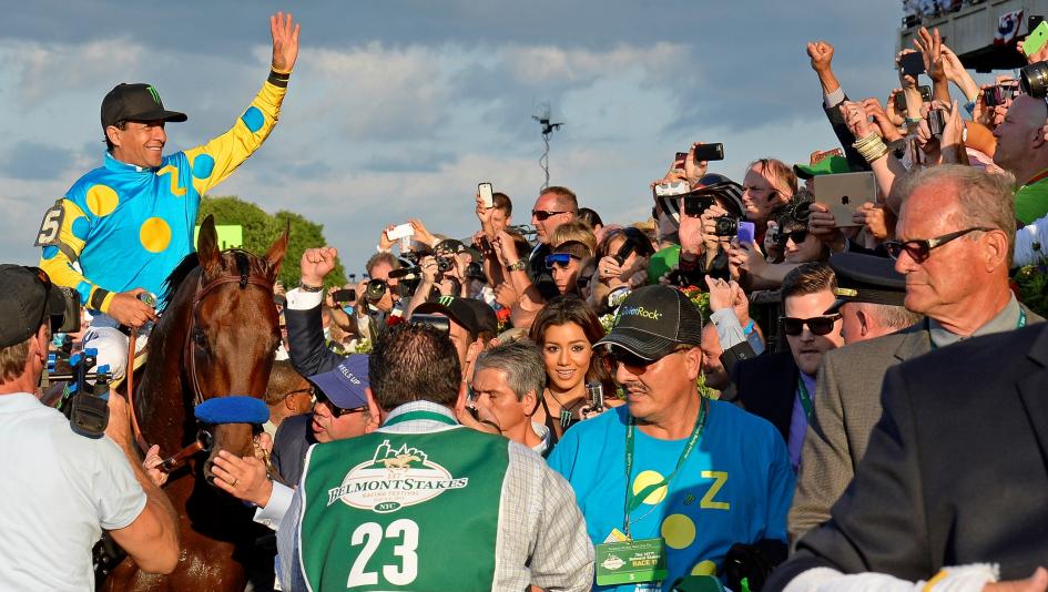 American Pharoah, 2015 Kentucky Derby, 2015 Belmont Stakes, Triple Crown, Victor Espinoza, Bob Baffert, Zayat Stables, America's Best Racing, horse racing, ABR American Pharoah, 2015 Kentucky Derby, 2015 Belmont Stakes, Triple Crown, Victor Espinoza, Bob Baffert, Zayat Stables, America's Best Racing, horse racing, ABR