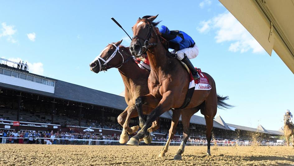 Phileas Fogg, Suburban Stakes, Woodward Stakes, Belmont at the Big A, America's Best Racing, horse racing, ABR