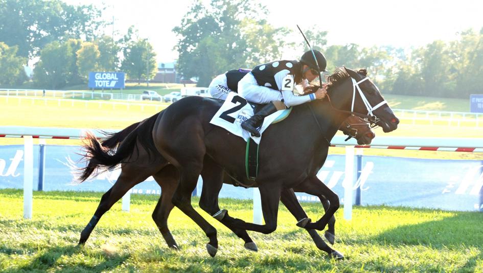 Seneca Park, Untapable Stakes, Kentucky Downs, Equibase leaderboard, horse racing, America's Best Racing, ABR