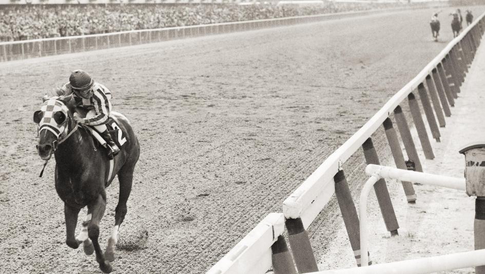 Secretariat 1973 Belmont Stakes Triple Crown Ron Turcotte Penny Chenery Lucien Laurin