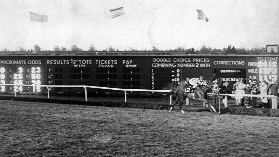Secretariat, 1973 Canadian International, Woodbine, Michael Burns Secretariat, 1973 Canadian International, Woodbine, Michael Burns