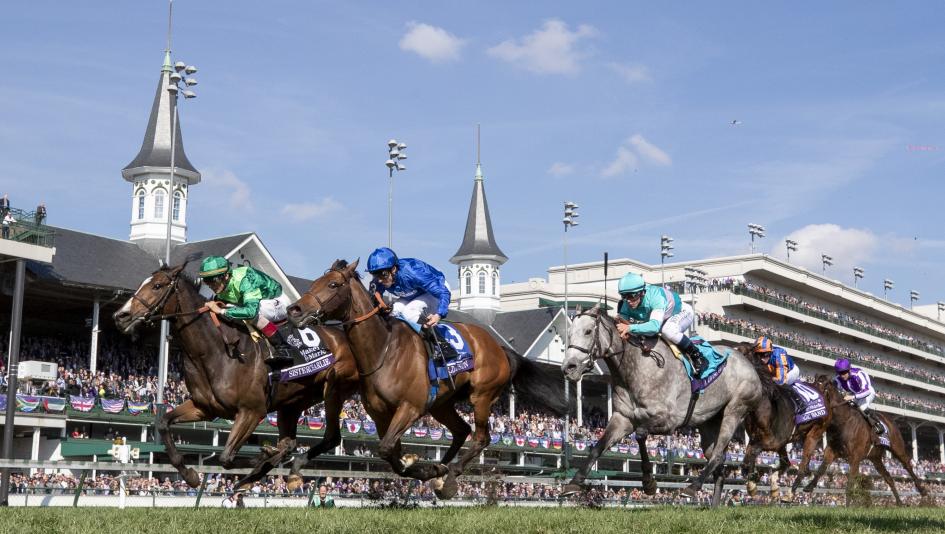 Sistercharlie returns to defend her title in the Maker's Mark Breeders' Cup Filly and Mare Turf this year.