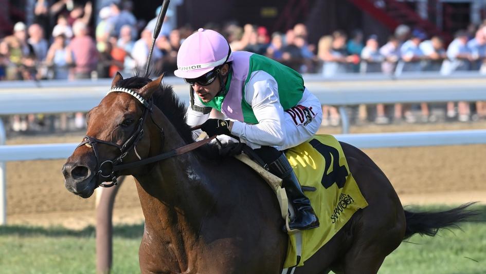 Spiced Up, Ainsworth Franklin-Simpson Stakes, Kentucky Downs, America's Best Racing, horse racing, ABR