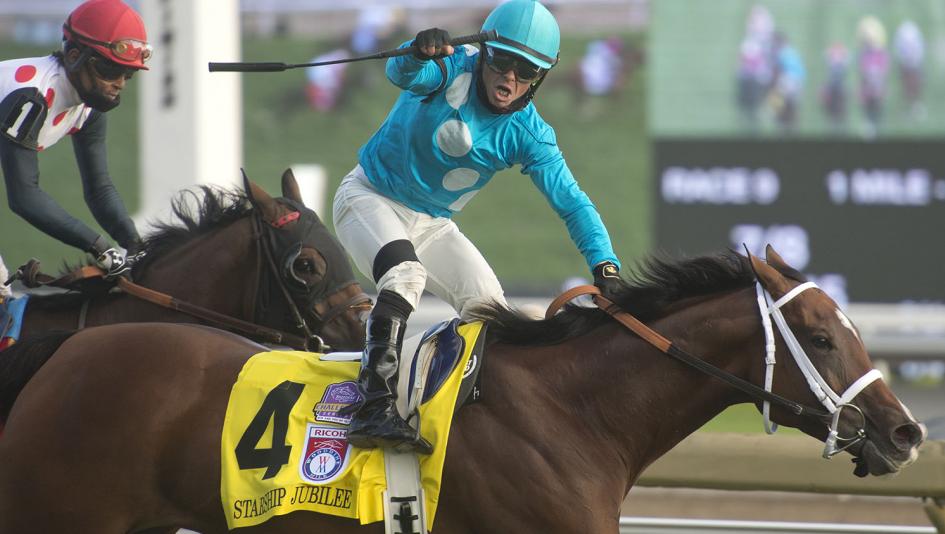Starship Jubilee Beats the Boys to Win Woodbine Mile