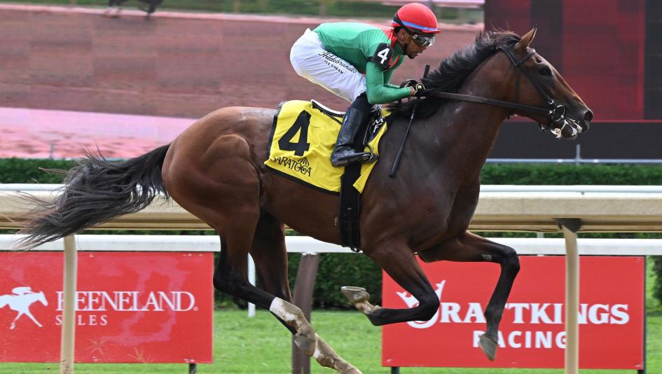 U. S. S. Valor Gets the Edge Over Gaudreau in Champagne Stakes