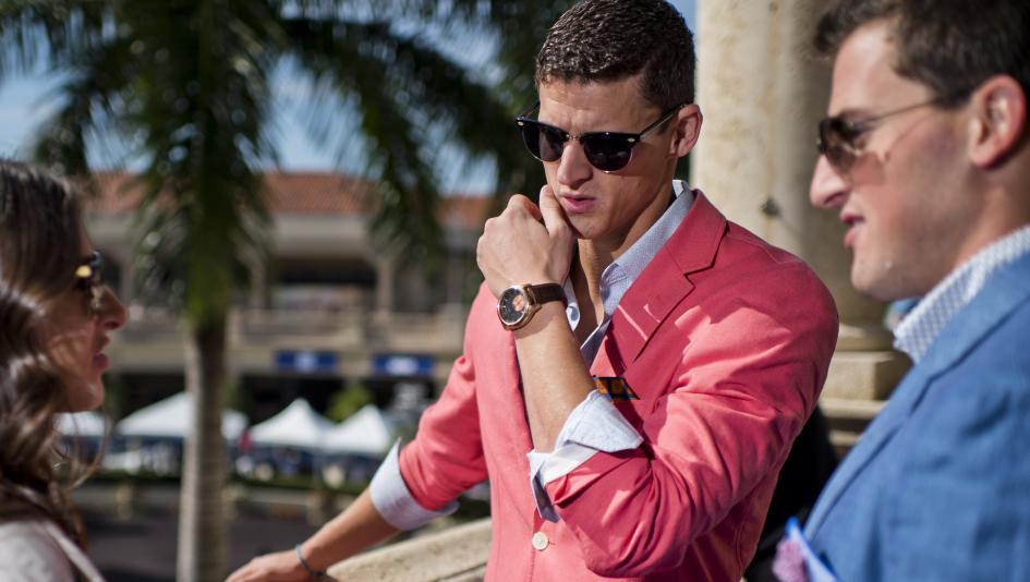Reginald Ferguson, New York Fashion Geek, Breeders' Cup Classic, Del Mar, America's Best Racing, horse racing, ABR