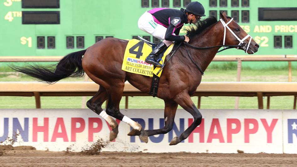 Art Collector Impresses In Runhappy Ellis Park Derby America S Best Racing