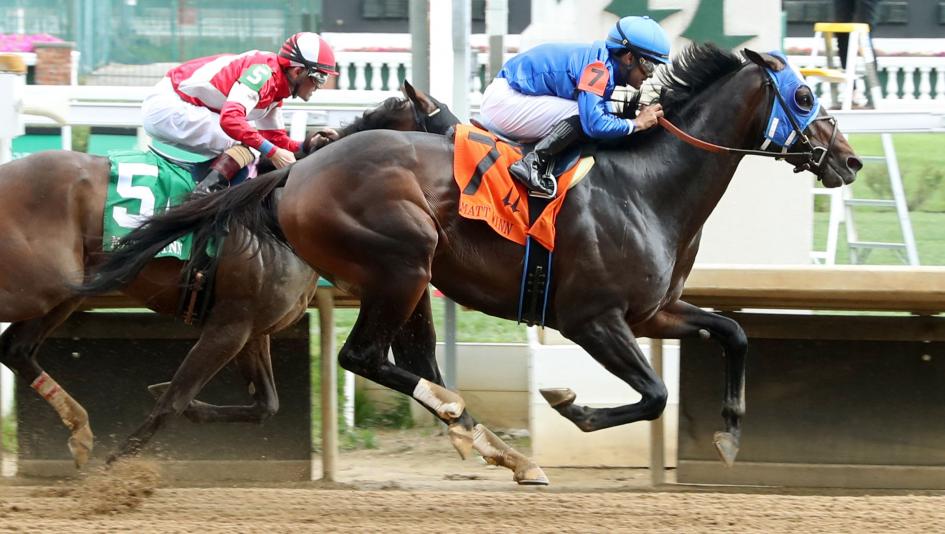 East Avenue Sharp in Front-Running Matt Winn Victory | America's
