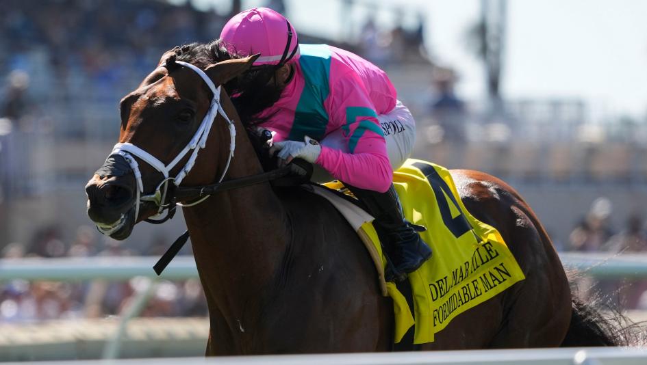 Shoemaker Mile, gambling, Santa Anita Park, turf, El Potente, Formidable Man, King of Gosford, Genius Jimmy, Almendares, Mi Hermano Ramon, Seal Team, Call Me Cory, Twirling Point, Michael McCarthy, Flavien Prat, Dan Blacker, horse racing, ABR