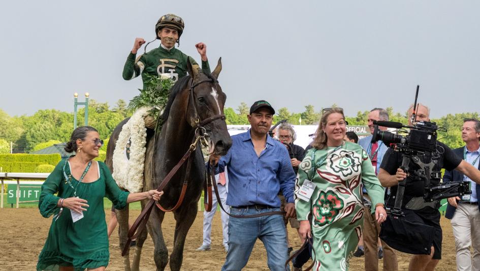 Belmont Stakes, Saratoga, takeaways, horse racing, Golden Tempo, Cherie DeVaux, Nysos, Metropolitan Handicap, Bob Baffert, Commandment, Brad Cox, Nitrogen, Mark Casse, Counting Stars, Ogden Phipps, Acorn, Book ‘em Danno, True North, Derek Ryan, ABR