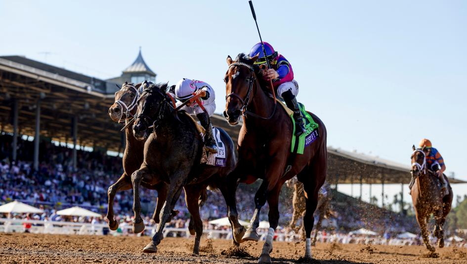 Breeders’ Cup Santa Anita Juvenile Fillies Turf Sprint Just F Y I Unquestionable Mott Alvarado Krikorian Aiden O’Brien Ryan Moore Chad Brown Prat Big Evs Appleby Marquand Hard to Justify Tamara Mandella horse racing