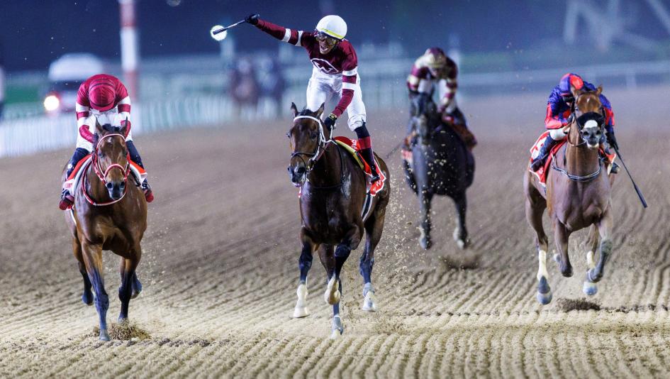 Magnitude Upsets Forever Young in Dubai World Cup, Wonder Dean Wins UAE Derby