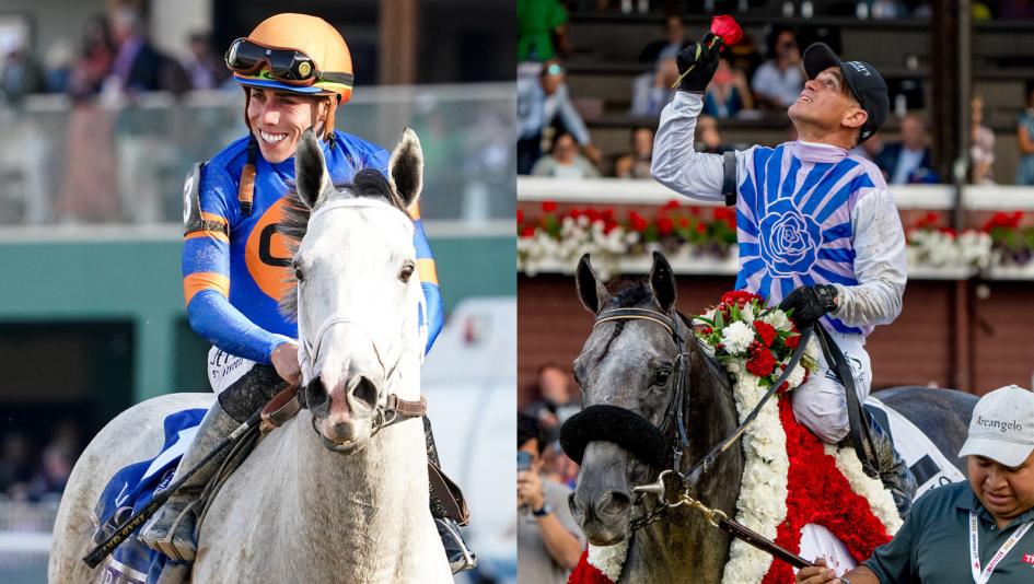 Eclipse Award Outstanding Jockey Irad Ortiz Javier Castellano White Abarrio Up to the Mark Mage Arcangelo Belmont Kentucky Derby Breeders’ Cup Classic Goodnight Olive statistics stakes victories Triple Crown