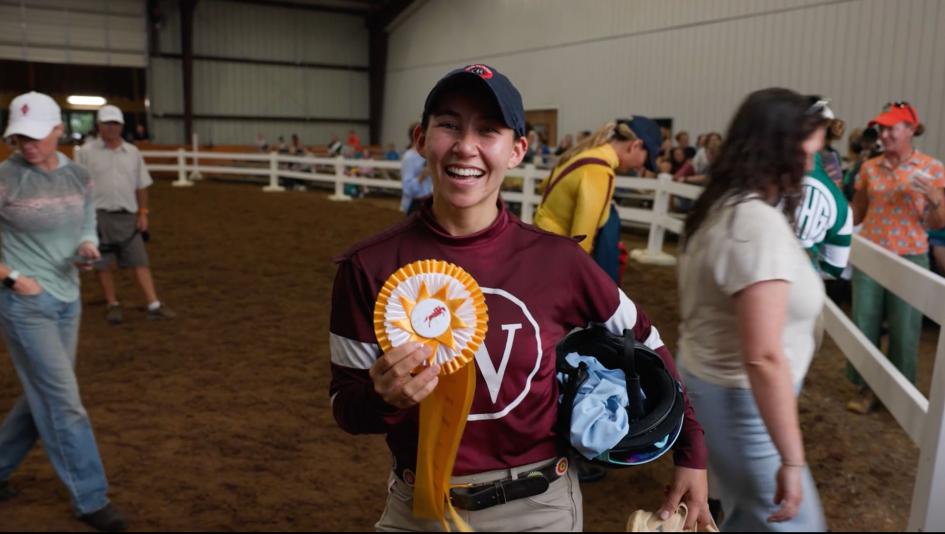 Andie Biancone Savors First Experience Competing in Real Rider Cup