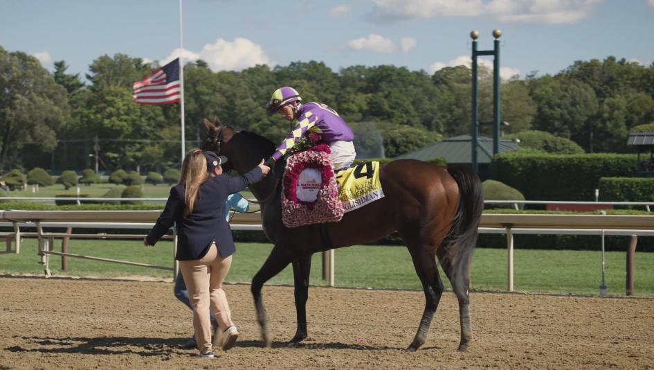 ‘A Special Horse’: Cherie DeVaux and Her Team React As Englishman Romps at the Spa