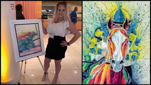 ‘Bright and Colorful’ Artist Amy Treadway Bringing Del Mar to Life