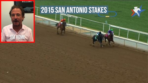 ABRelive: 2015 San Antonio Stakes with Jim Rome | America's Best Racing