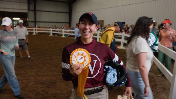 Andie Biancone Savors First Experience Competing in Real Rider Cup