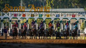 American Pharoah Stakes, Santa Anita Park, Breeders’ Cup Juvenile, Kentucky Derby, Desert Gate, Intrepido, Plutarch, Civil Liberty, Balboa, Kristofferson, Baffert, O’Neill, Mullins, jockey, trainer, horse racing, ABR