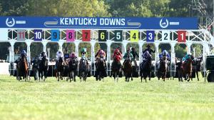 Kentucky Turf Cup, Breeders’ Cup, Kentucky Downs, Tiffany, Desvio, Dresden Row, Eff Thirty Five, Layabout, Ethical Diamond, Burnham Square, Ole Crazy Bone, Echo Lane, Fort George, turf, jockey, trainer, horse racing, glance, ABR
