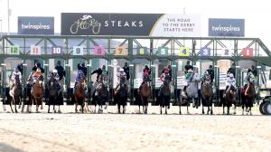 Jeff Ruby Steaks, Turfway Park, Kentucky Derby, Turf Star, Fulleffort, Baytown Dreamer, Two Out Hero, Black Hornet, Medici, Maximus Prime, Chaos Agent, Brave Force, Argos, Stark Contrast, Stop the Car, jockey, trainer, horse racing, ABR