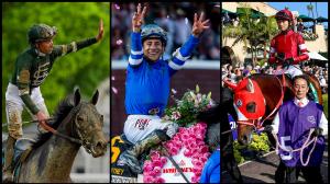 Breeders’ Cup, jockeys, Forever Young, Ryusei Sakai, Golden Tempo, Jose Ortiz, Knightsbridge, Luis Saez, Magnitude, Flavien Prat, Napoleon Solo, John Velazquez, Sovereignty, Junior Alvarado, T O Password, Kazushi Kimura, The Puma, Javier Castellano, ABR