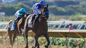 Nysos, Del Mar, Bob Baffert, Flavien Prat, 2025 San Diego Handicap