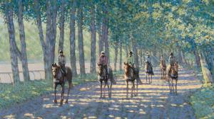 Sporting Art Auction, Keeneland, Cross Gate, gallery, sculpture, paintings, art, equine, horse racing, Thoroughbred, artist, Howell, Neiman, Corum, Fitzgerald, Curlin, Justify, Munnings, Flannery, Faulkner, Ashley, Hall, Woods, ABR