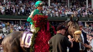 Giacomo, Mike Smith, John Shirreffs, Triple Crown, Kentucky Derby, Churchill Downs, horse racing, America's Best Racing, ABR