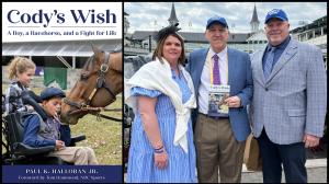 Cody’s Wish: A Boy, a Racehorse, and a Fight For Life, Paul Halloran, Cody Dorman, America's Best Racing, horse racing, ABR