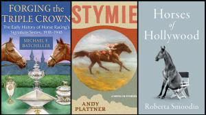 Holiday Gift Guide, Forging the Triple Crown, Stymie: A Novel in Stories, Horses of Hollywood , Triple Crown, America's Best Racing, horse racing, ABR