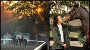 Gabrielle Migliore Gabby Richard Migliore jockey NYRA veterinarian administrator Thoroughbreds industry careers horse racing hunters jumpers aftercare Horseracing Integrity groom family mother father stall report examination equine medicine