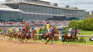 Apple Blossom Handicap, Oaklawn Park, Breeders’ Cup Distaff, gambling, Nitrogen, Majestic Oops, Regaled, Dazzling Move, Om N Joy, Nerazurri, Five G, Claret Beret, Blue Fire, Mark Casse, Jose Ortiz, Saffie Joseph, horse racing, ABR