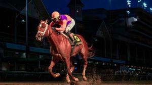 Further Ado, Kentucky Derby, Kentucky Jockey Club Stakes, Churchill Downs, Gun Runner, breeding, pedigree, speed figures, Beyer, Equibase, owner, trainer, jockey, Irad Ortiz, Brad Cox, Spendthrift Farm, Triple Crown, horse racing, ABR