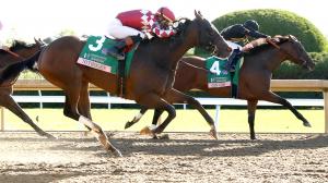 Gin Gin Posts Upset in Spinster Stakes, Thorpedo Anna Fourth
