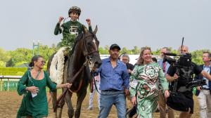 Belmont Stakes, Saratoga, takeaways, horse racing, Golden Tempo, Cherie DeVaux, Nysos, Metropolitan Handicap, Bob Baffert, Commandment, Brad Cox, Nitrogen, Mark Casse, Counting Stars, Ogden Phipps, Acorn, Book ‘em Danno, True North, Derek Ryan, ABR