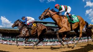 Praying, Thoroughbred Club of America, Breeders’ Cup, Filly & Mare Sprint, Prioress, trainer, Robbie Medina, Shug McGaughey, jockey, John Velazquez, Newtown Anner Stud, filly, sprinter, horse racing, Keeneland, Del Mar, ABR