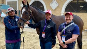 Stephanie Cooley international horse racing Dubai World Cup Hong Kong Jockey Club Adolphson Equinox Hot Rod Charlie Arlington Park Fair Grounds WinStar University of Kentucky careers Godolphin United Arab Emirates