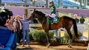 Kentucky Derby, Golden Tempo, Lecomte Stakes, Fair Grounds, Jose Ortiz, Cherie DeVaux, horse racing, Triple Crown, ABR